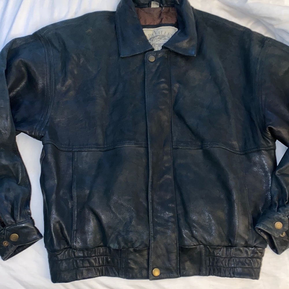 Napa valley leather jacket